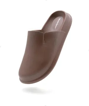 Meetinspace Women Men Unisex EVA Clogs Dupes Wide Round Toe Mules Lightweight Comfortable House Slipper Couples Slip On Shoes