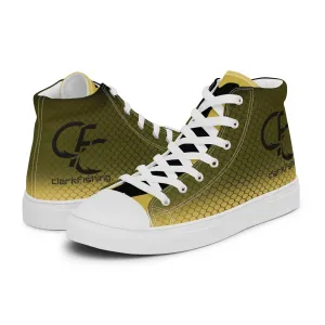 Men’s high top canvas shoes