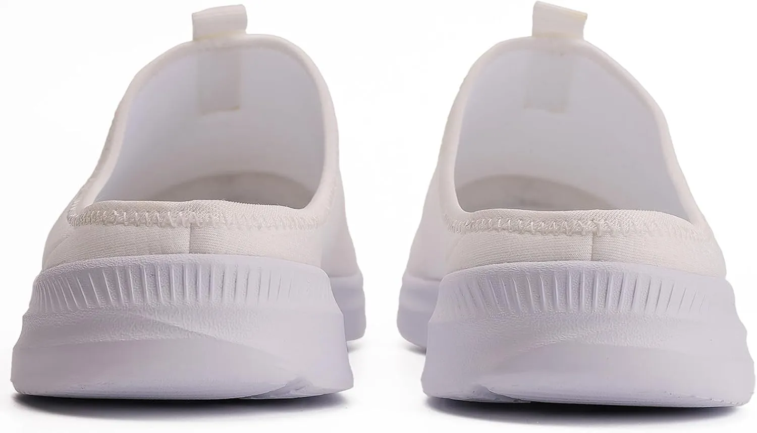 Men's Knitting Mesh Slip-On Casual Mules Comfort Round Toe Platform Arch Support Clog Open Back Shoes Non-Slip Lightweight Indoor Outdoor House Slippers