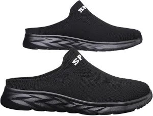 Mens Slippers with Arch Support Casual Mules Tennis Shoes Womens Fashion Black Casual Shoes Women Shoes Sneakers Brown Tennis Shoe Trainers Shoe