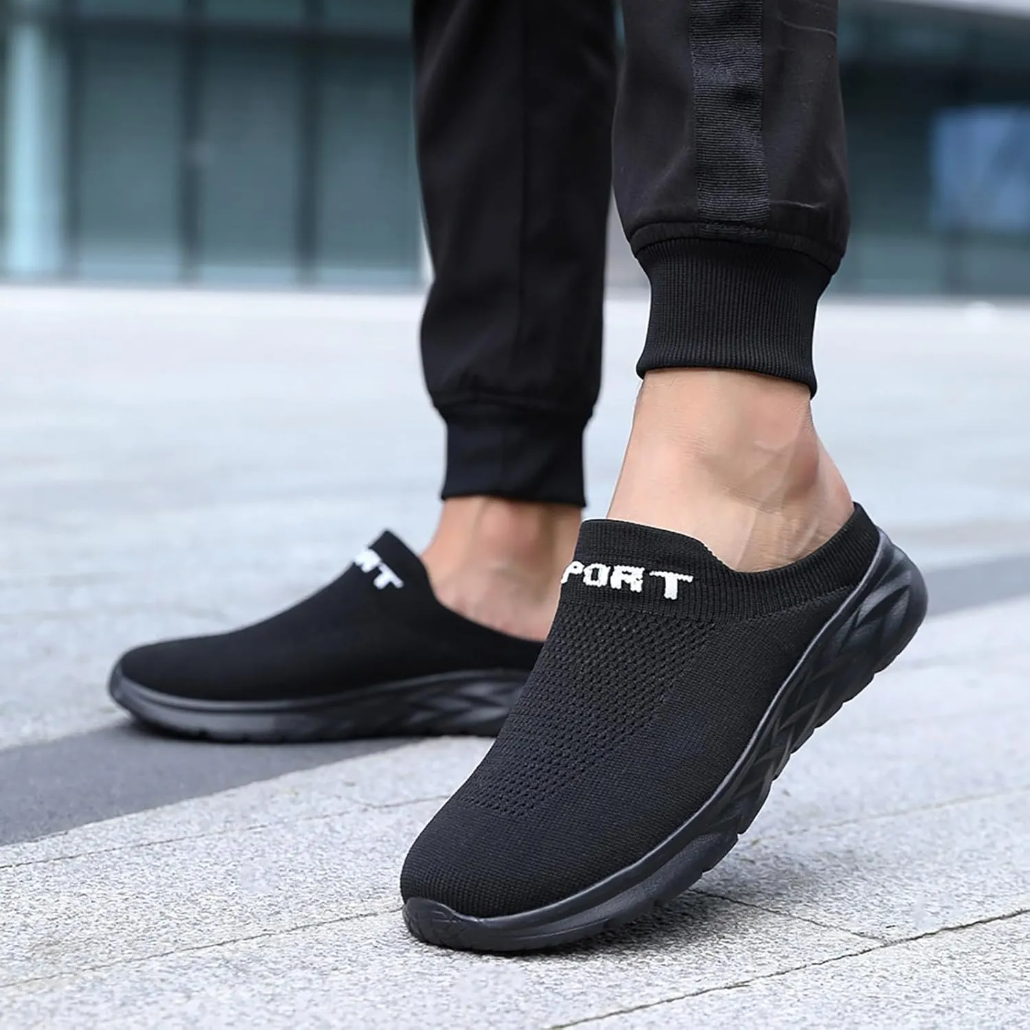 Mens Slippers with Arch Support Casual Mules Tennis Shoes Womens Fashion Black Casual Shoes Women Shoes Sneakers Brown Tennis Shoe Trainers Shoe