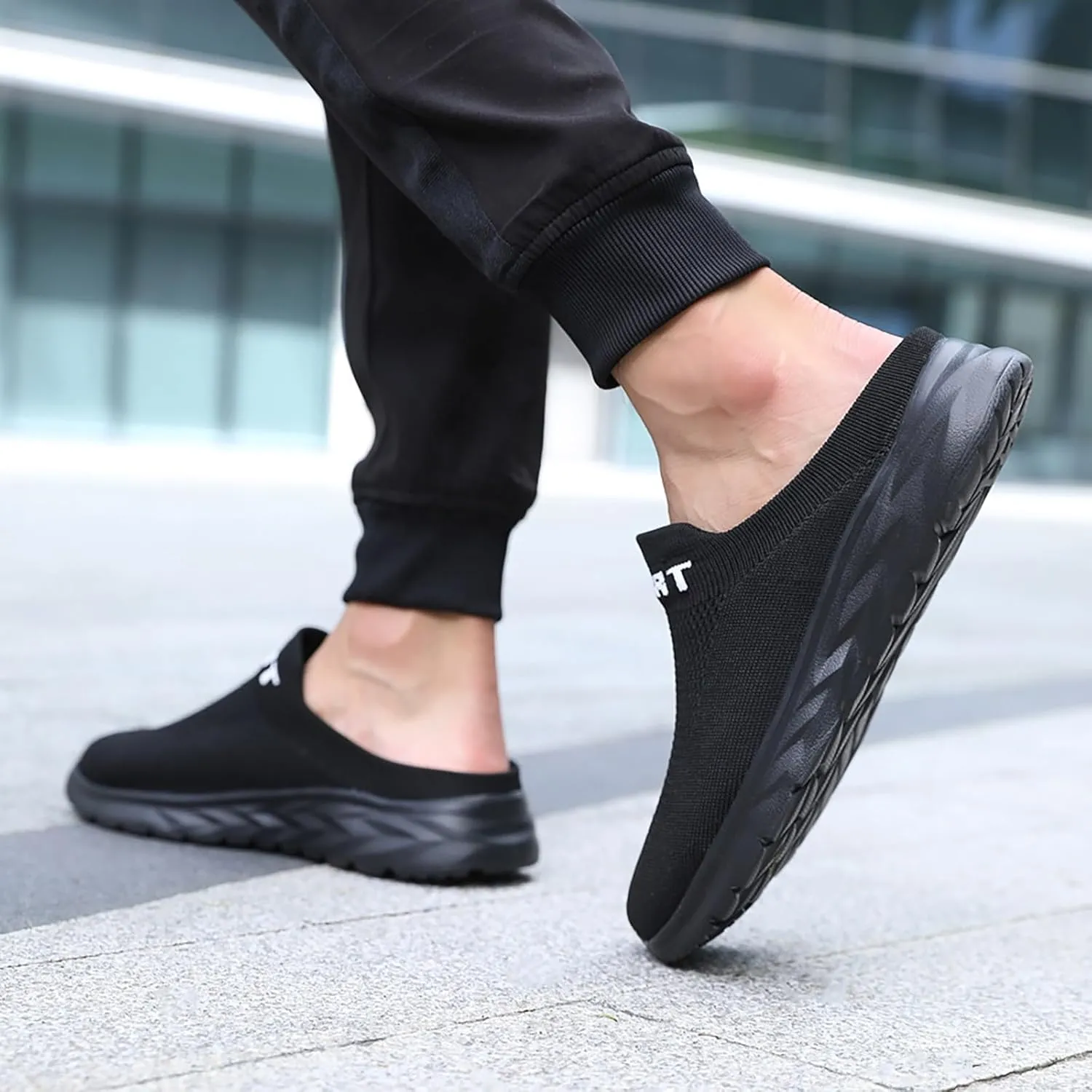 Mens Slippers with Arch Support Casual Mules Tennis Shoes Womens Fashion Black Casual Shoes Women Shoes Sneakers Brown Tennis Shoe Trainers Shoe