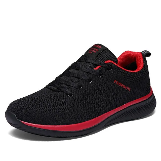 Mesh Men Casual Shoes Lac-up Men Shoes Lightweight Comfortable Breathable Walking Sneakers Tenis masculino Zapatillas Hombre