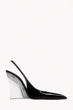 Miller Wedges In Glazed Leather