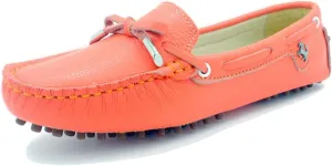 Minishion Boat Shoes for Women Comfortable Leather Loafers YB96010