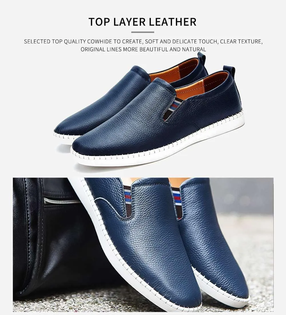 mitvr Men's Loafers Slip On Driving Shoes Lightweight Comfortable Outdoor Walking Shoes