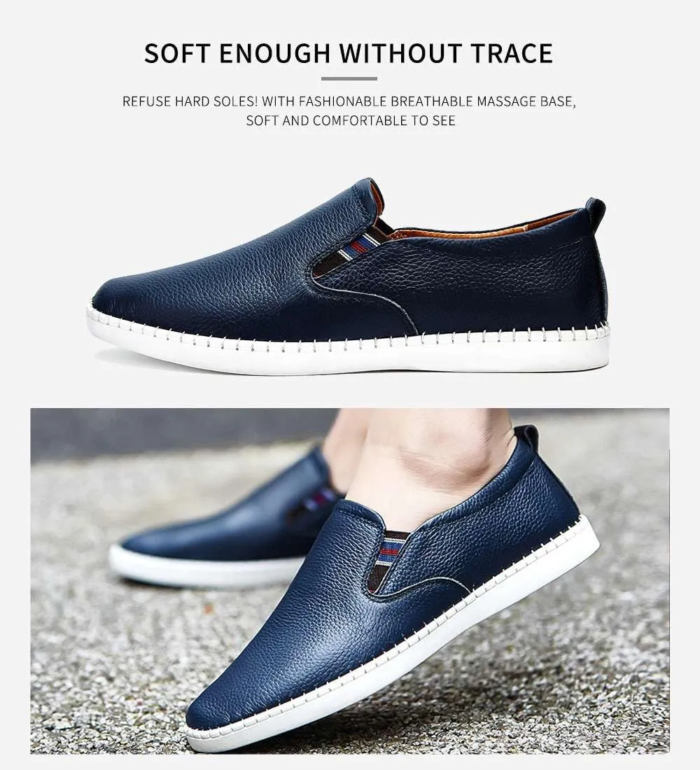 mitvr Men's Loafers Slip On Driving Shoes Lightweight Comfortable Outdoor Walking Shoes