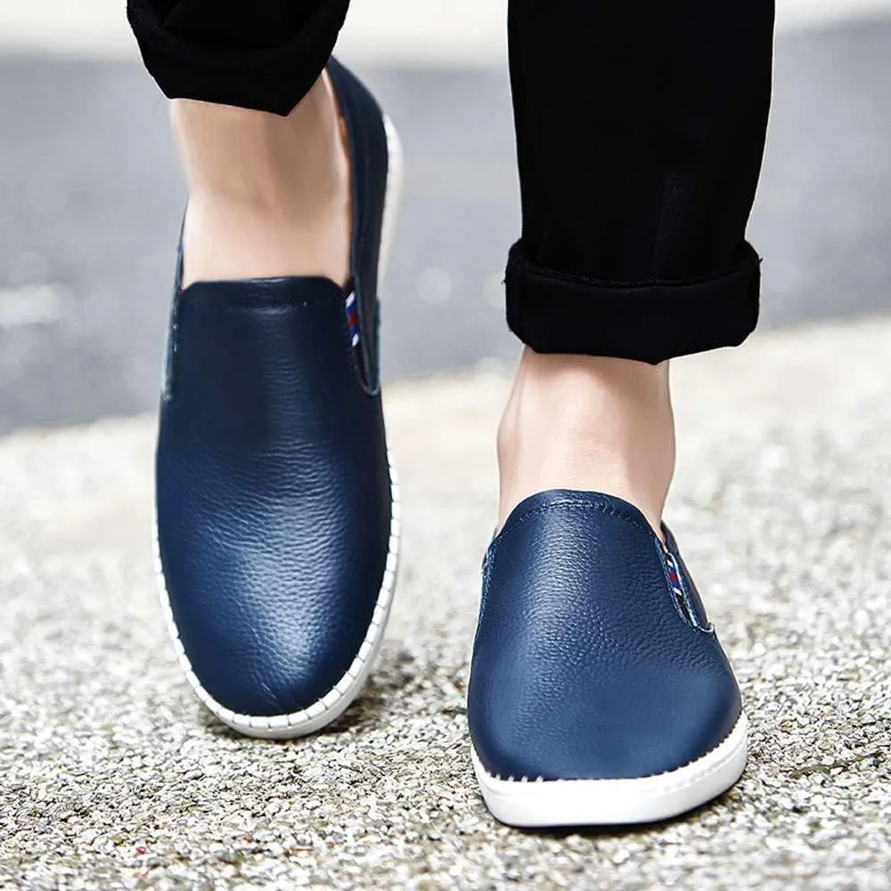 mitvr Men's Loafers Slip On Driving Shoes Lightweight Comfortable Outdoor Walking Shoes