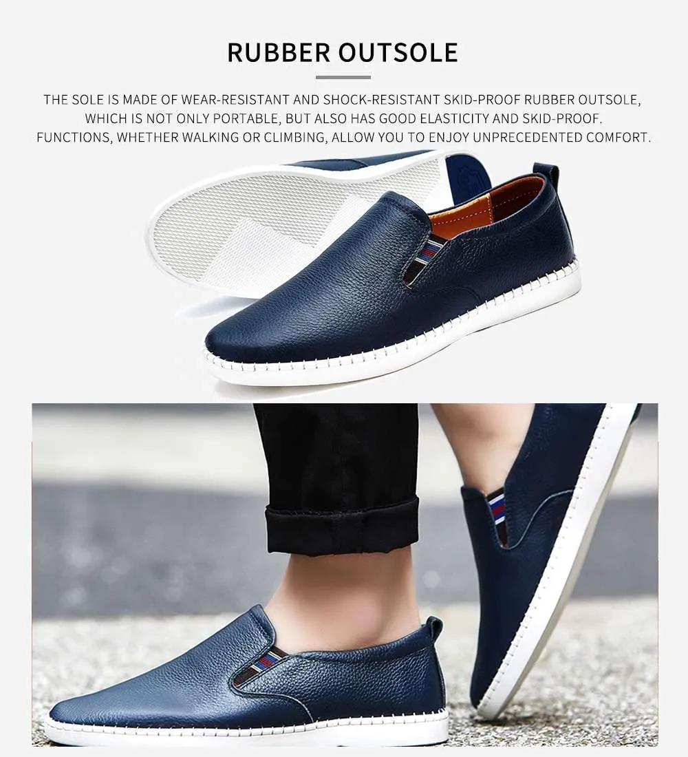 mitvr Men's Loafers Slip On Driving Shoes Lightweight Comfortable Outdoor Walking Shoes