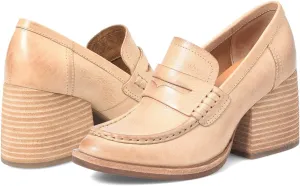 MOOMMO Women's Chunky Platform Loafers Pumps Round Closed Toe Slip On Penny Loafers Block High Heels Suede Oxford Shoes Formal Classic Thick Heel Dress Loafer Office Ladies Vintage Comfort 4-11 M US