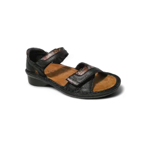 Naot Women's Acoustic Black DRK FLORAL BLK LSTR
