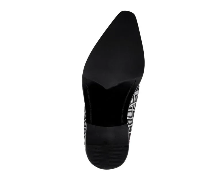 Nevil Silver Pointed Toe Loafers
