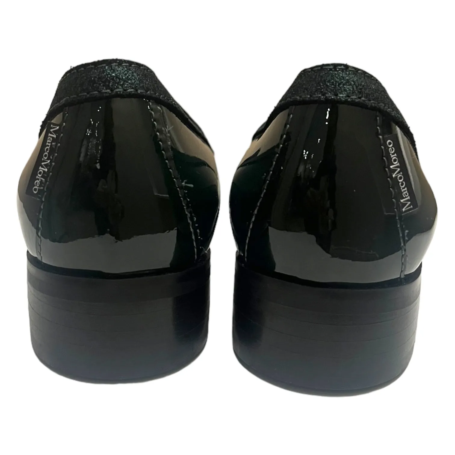 NEW Marco Moreo Green Patent Loafers