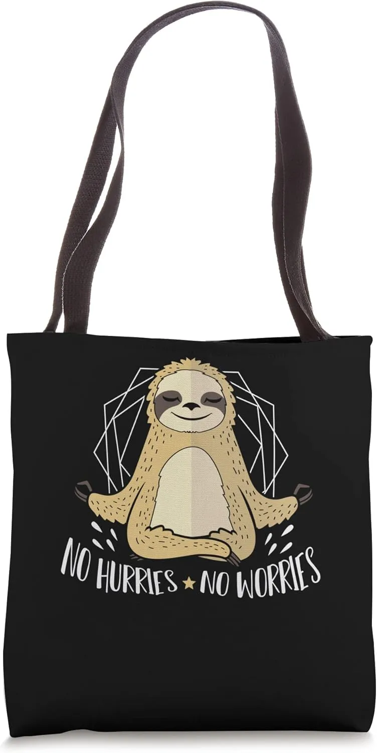 No Hurries Yoga Master Tote Bag