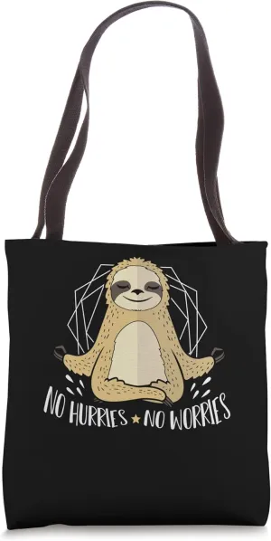 No Hurries Yoga Master Tote Bag