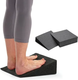 OPTP Slant (Pair) - Foam Wedge Incline Slant Boards - Stretching Equipment for Calf and Ankle Rehabilitation - Foot Wedges for Exercise, Achilles Tendonitis, Plantar Fasciitis, and Shin Splints