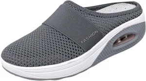 Orthopedic Slippers for Women Comfort Wear Orthowear Shoes Diabetic Shoes Sandals Air Cushion Slip On Walking Shoe with Arch-Support Womens Comfortorthowear Shoe Breathable Slippers