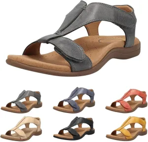 Orthowalkaway Womens Sandals, Summer Sandals Women Comfortable Dressy Arch Walking Orthopedic Sandal