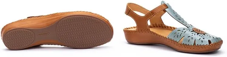 PIKOLINOS Semi-Closed Shoes Leather P. Vallarta for Woman