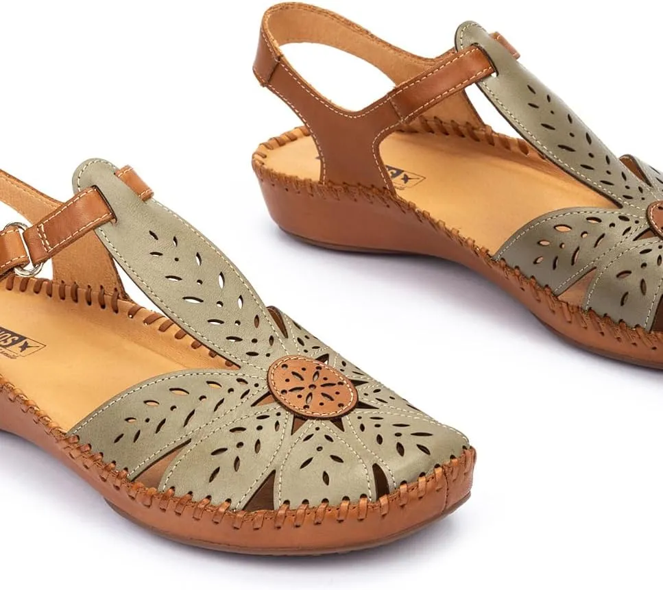 PIKOLINOS Semi-Closed Shoes Leather P. Vallarta for Woman