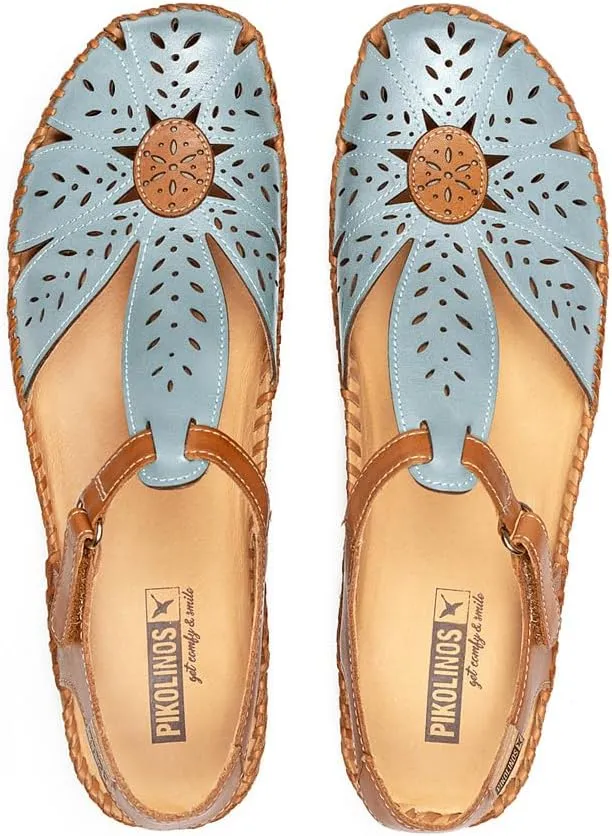PIKOLINOS Semi-Closed Shoes Leather P. Vallarta for Woman