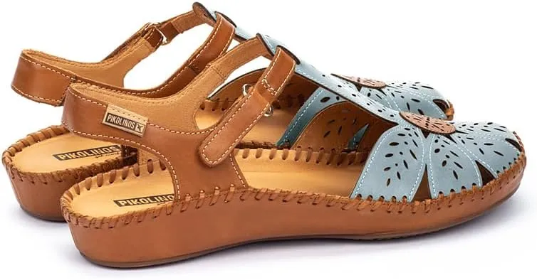 PIKOLINOS Semi-Closed Shoes Leather P. Vallarta for Woman
