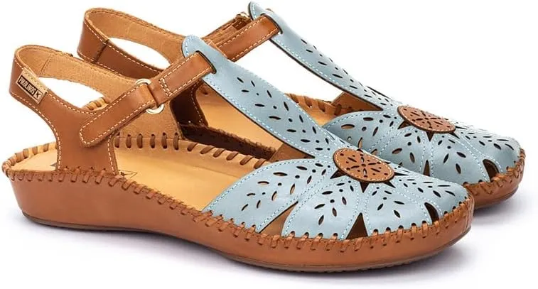 PIKOLINOS Semi-Closed Shoes Leather P. Vallarta for Woman