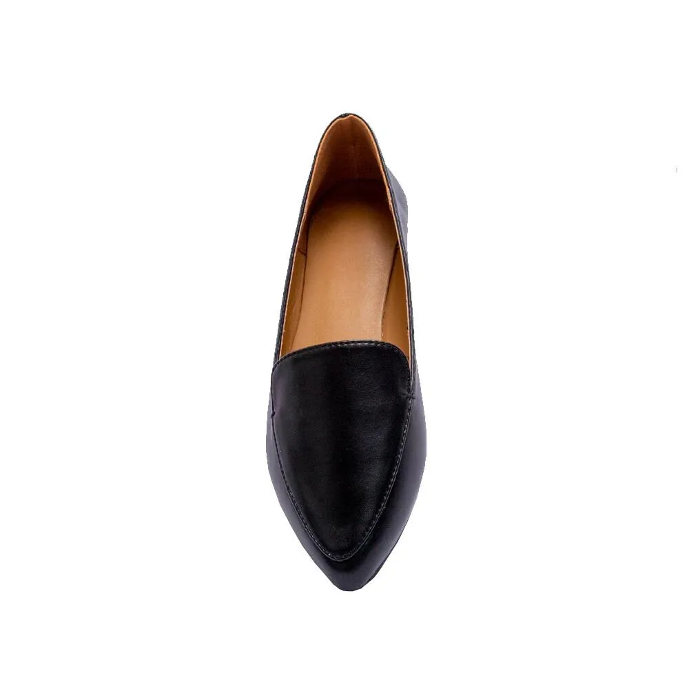 POINTED TOE LOAFERS