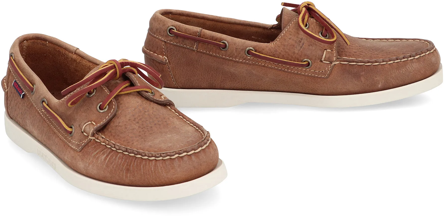 Portland leather boat shoes
