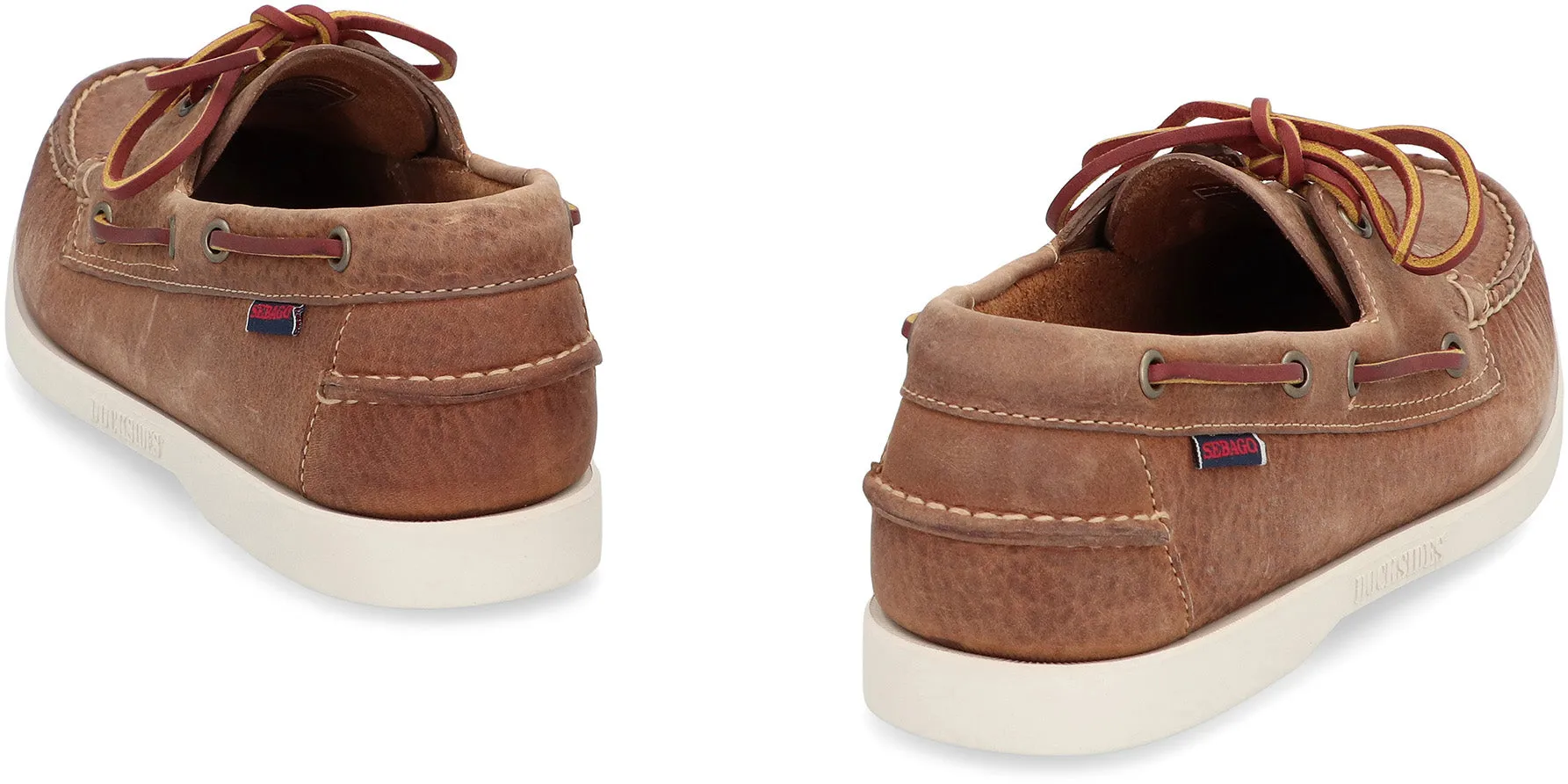 Portland leather boat shoes