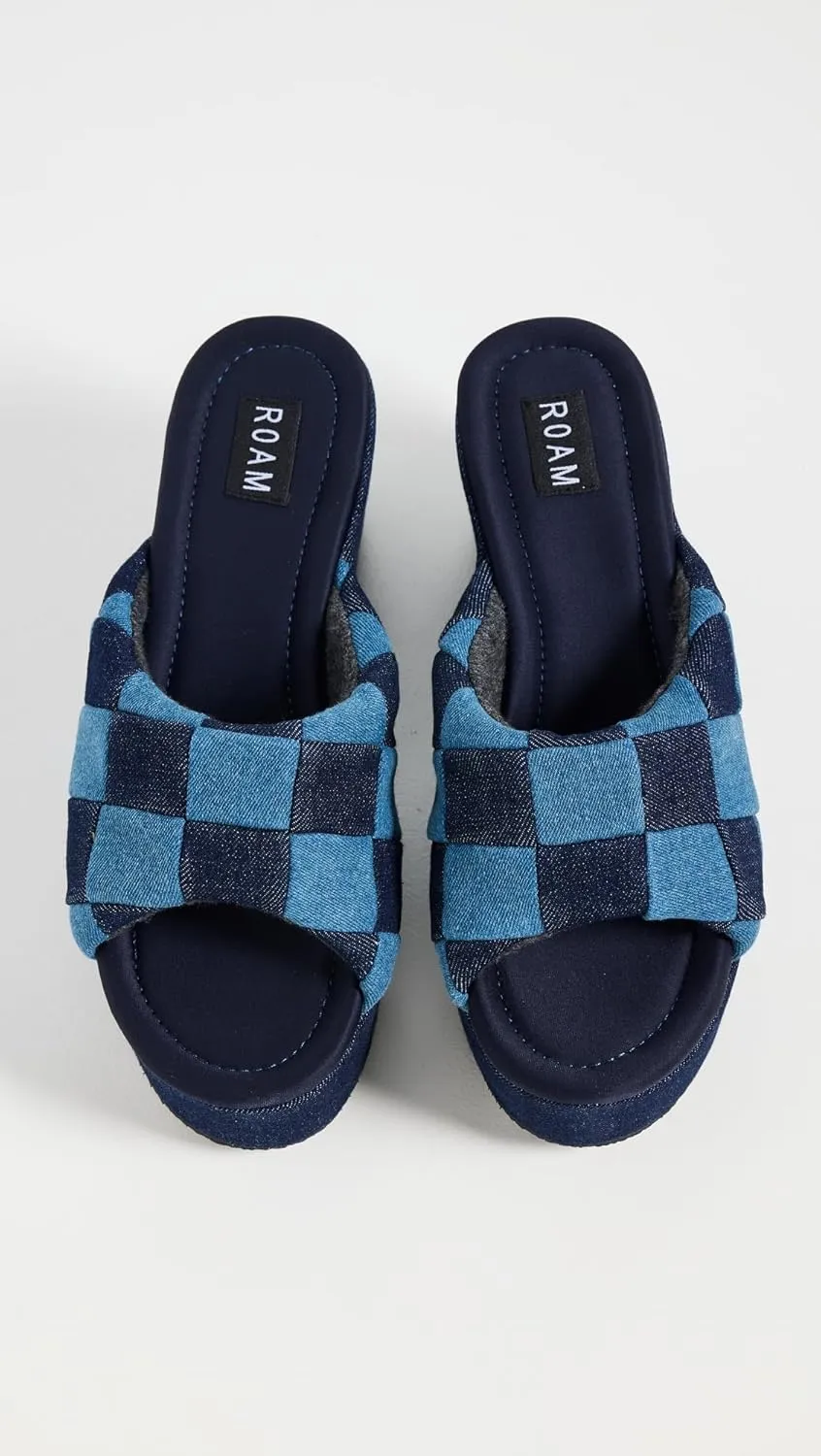 R0AM Women's Scoop Patch Wedges