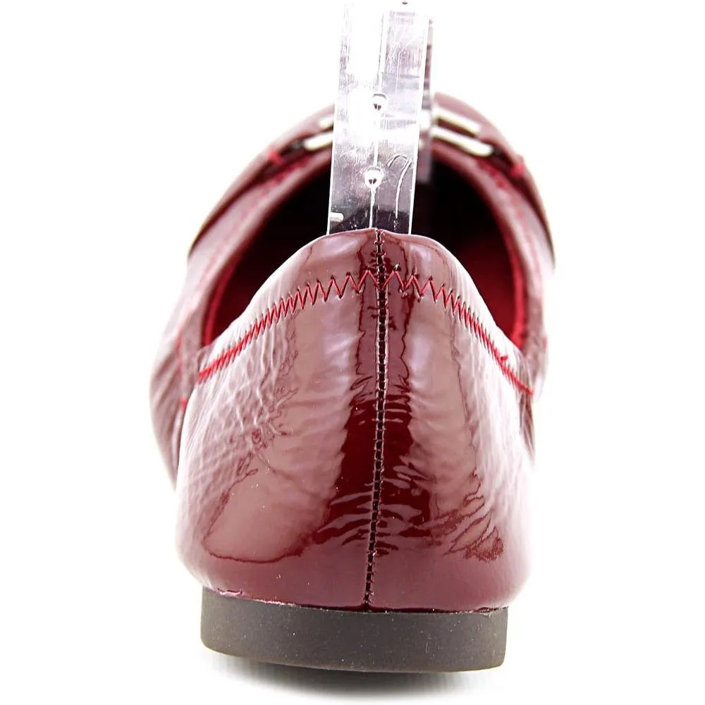 Ralph Lauren Women's Betsy Crinkle Patent Leather Flats US