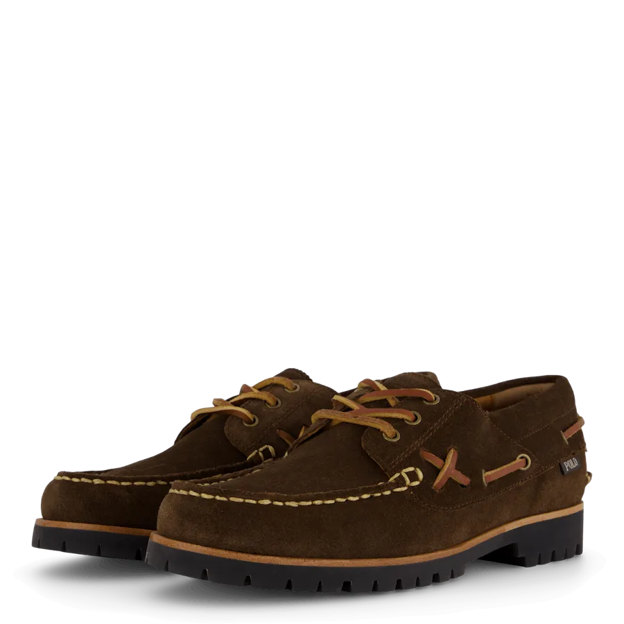 Ranger Suede Boat Shoe Chocolate Brown