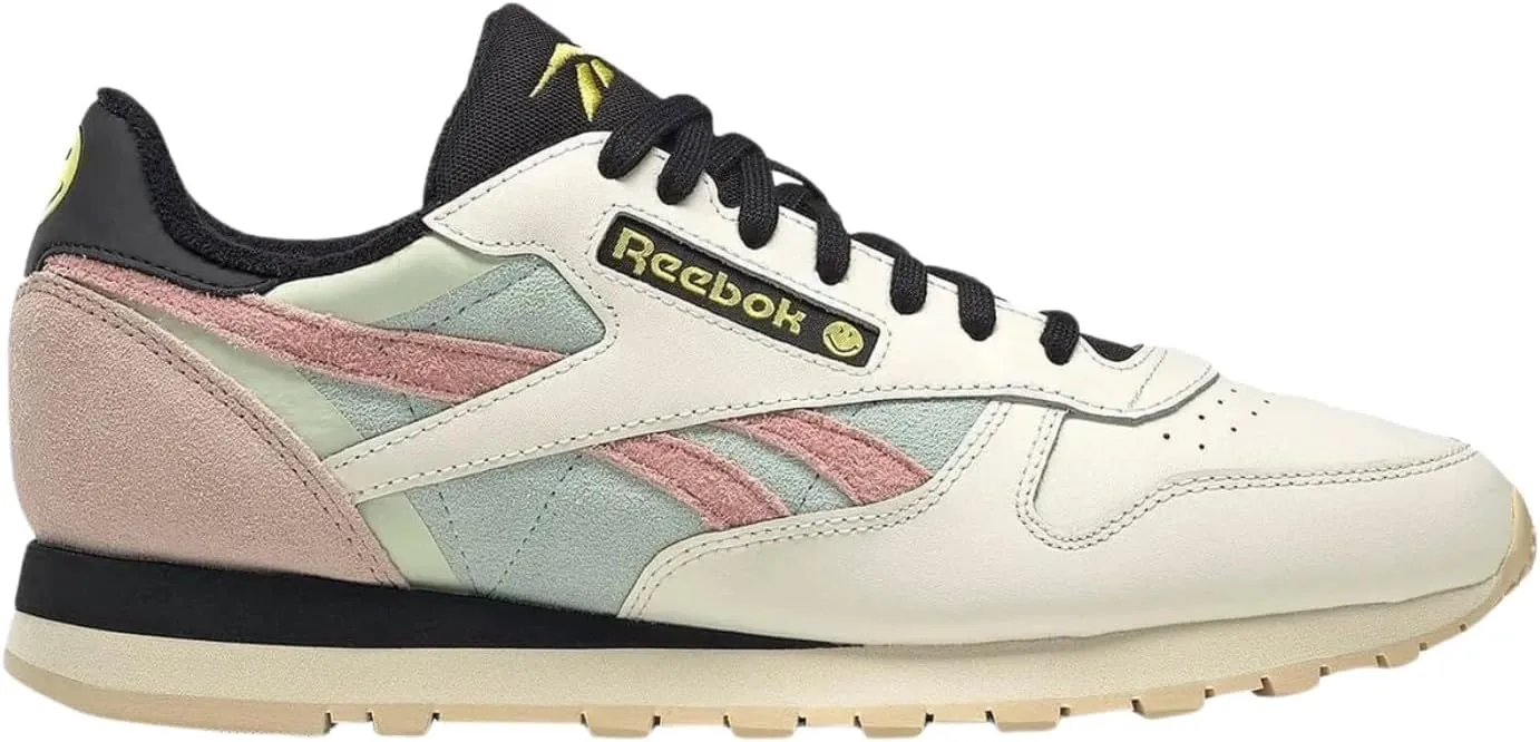 Reebok Classic Leather Smiley 50th Anniversary Mens Shoes Size-10.5