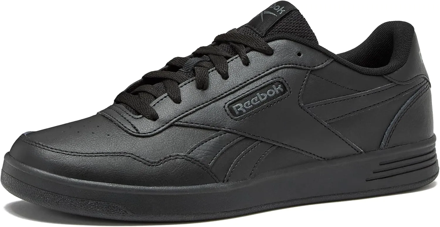 Reebok Unisex Court Advance Sneakers, Core Black/Pure Grey/Core Black, 5.5 US Women