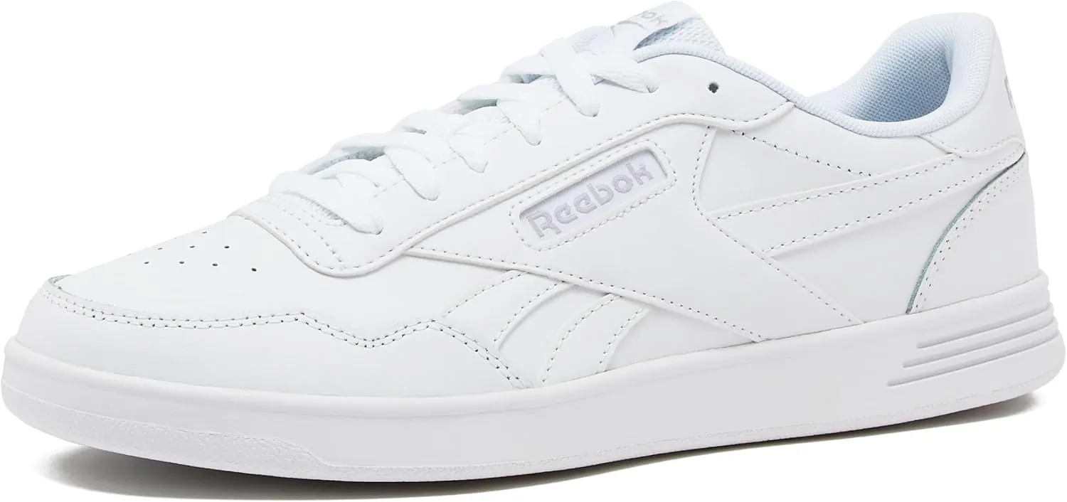 Reebok Unisex Court Advance Sneakers, Footwear White/Cold Grey2/Footwear White, 6.5 US Women