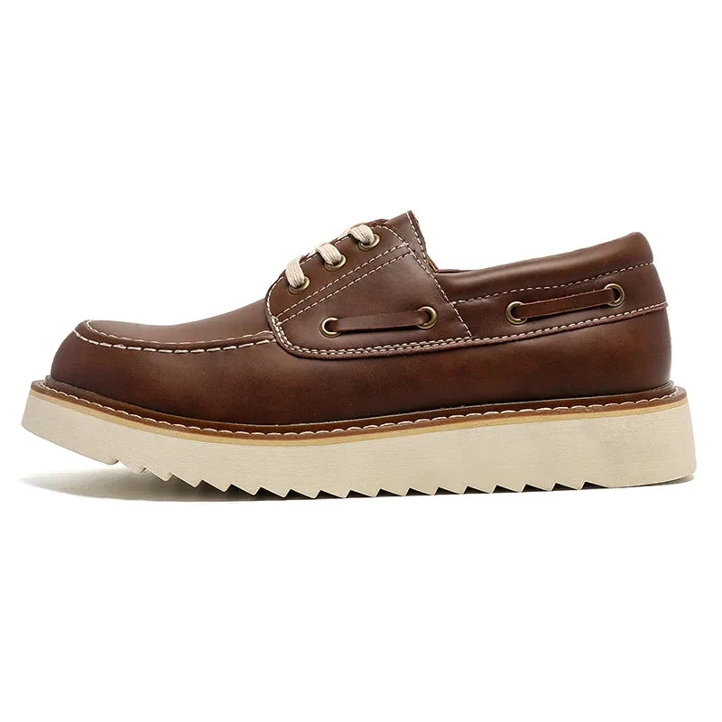 REINARD - Leather Boat Shoes