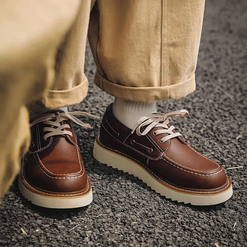 REINARD - Leather Boat Shoes