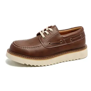 REINARD - Leather Boat Shoes