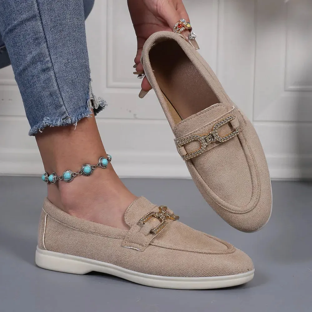 Round Toe Flats Loafers