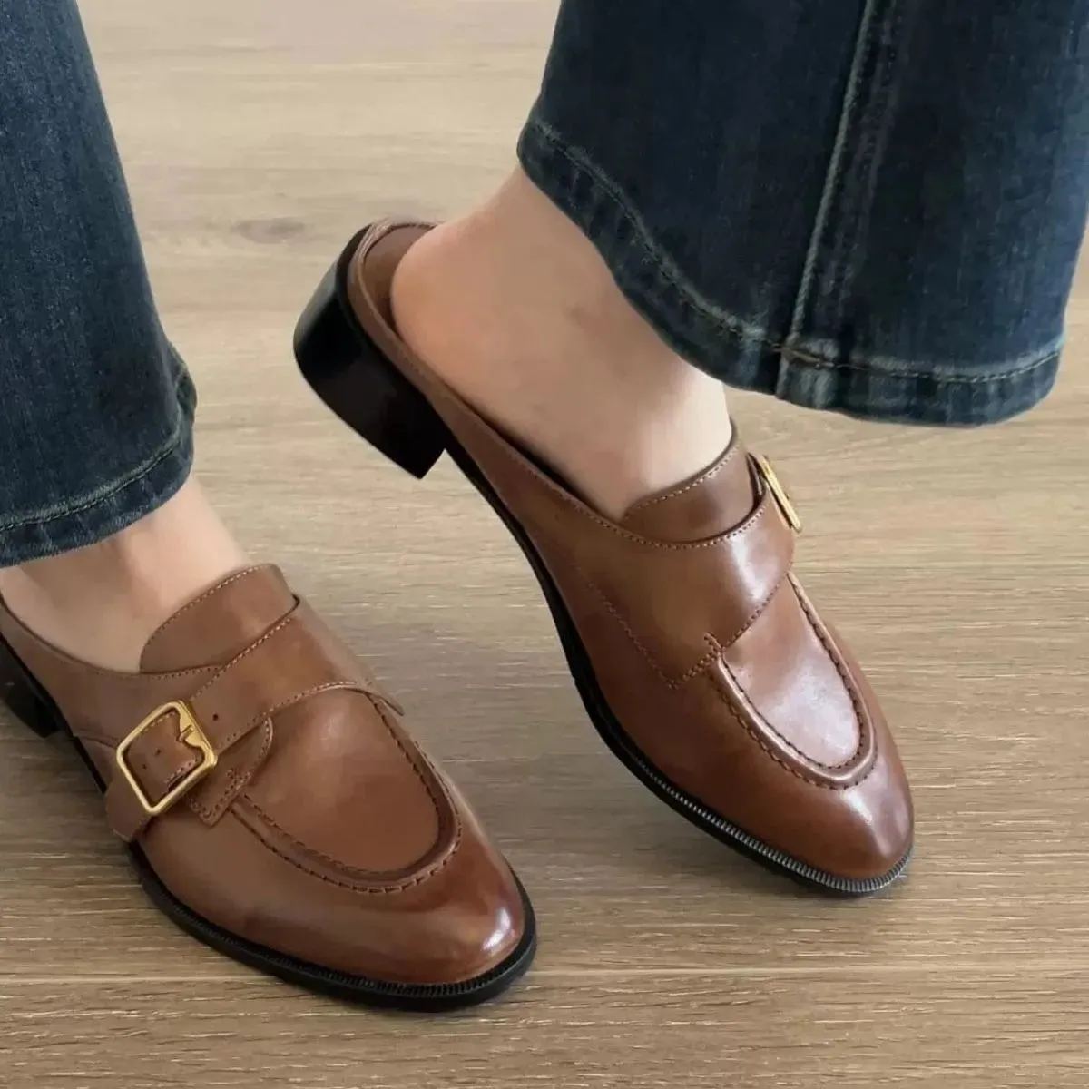 Round Toe Flats Loafers