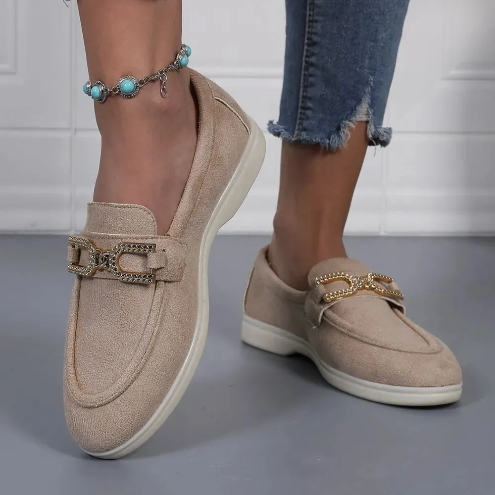 Round Toe Flats Loafers