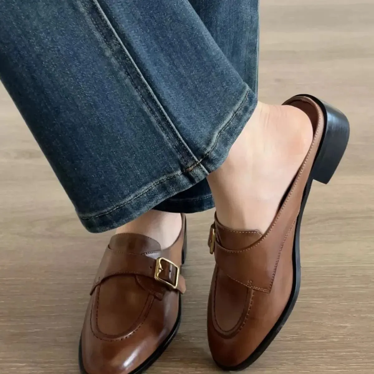 Round Toe Flats Loafers