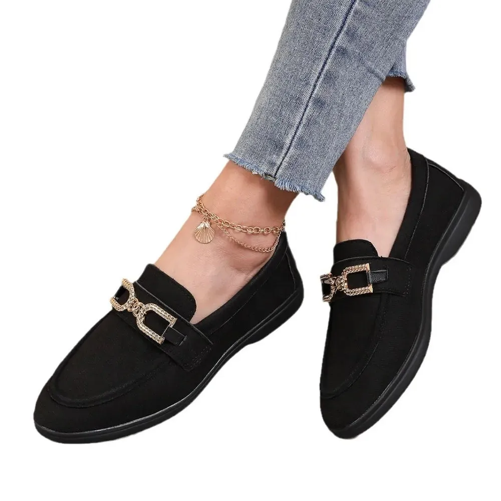 Round Toe Flats Loafers