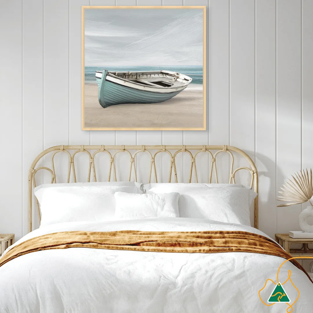 ROW BOAT II - Framed Canvas