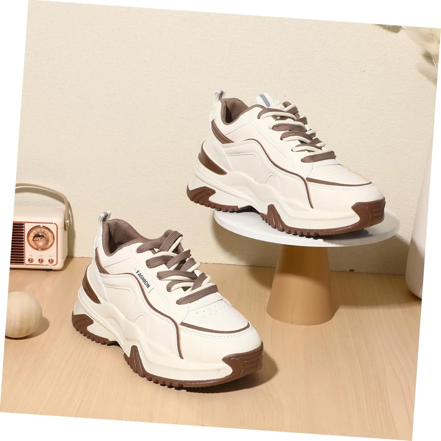 Rubber Tennis Court Shoes Leather Womens Fashion Sneakers Athletic Shoes Women Women Shoes Sneakers