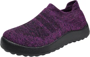 Running Shoes for Women Wide Walking Shoes Women Arch Support 11w Slip On Shoes for Elderly Women Silver Sneakers for Women Slip On Athletic Shoes Women Size 5