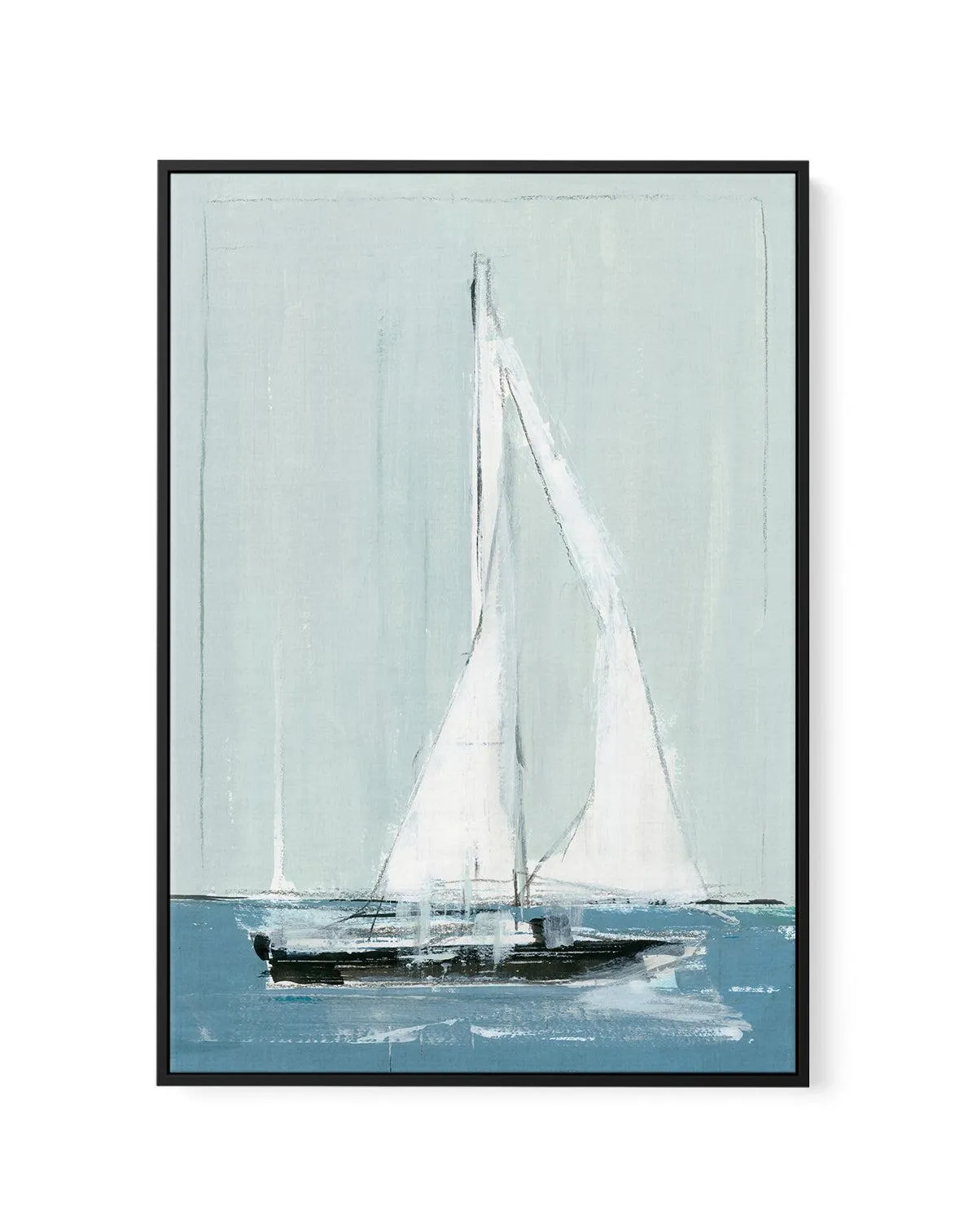 Sailing I | Framed Canvas Art Print