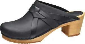 Sanita MANUELLA Square Open Mules/Clogs Women Black - 9 - Clogs