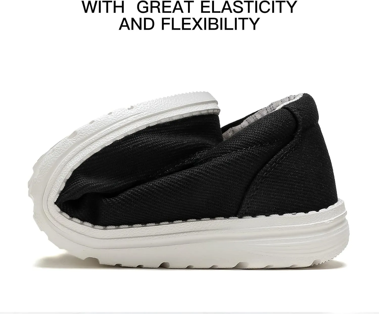 SANNAX Women's Slip on Shoes Canvas Shoes Casual Loafers for Women Lightweight Comfortable Boat Shoes